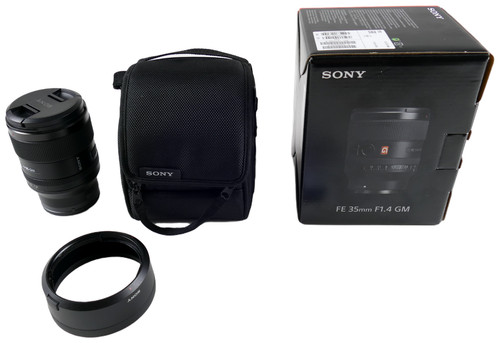 Sony 35mm 4 gm - 35mm, f1.4
