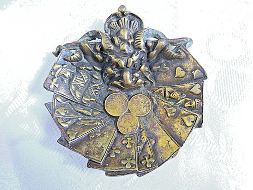 Zierschale aus bronze made - aus,
