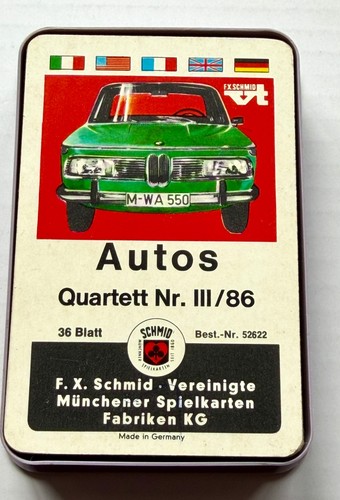Quartett autos schmid 52622 - schmid,,