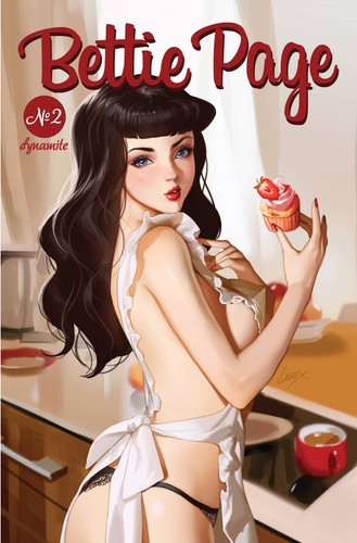 Bettie page variant cvr b - cvr,