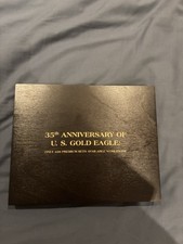 35th Anniversary Of U.S Gold Eagle Two 1/10 Ounce .999 Gold Coins