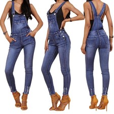 Damen Latzjeans Jeans Hose