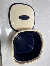 ThermoDuo Tupperware, Siebservierer Set, Thermobehälter mit Deckel & Sieb