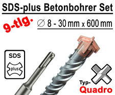 SDS-plus Betonbohrer Set 9-tlg