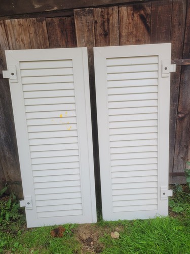 Paar fensterladen - paar,