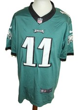 Nike Philadelphia Eagles NFL Trikot Gr. L No 11 Wentz On Field