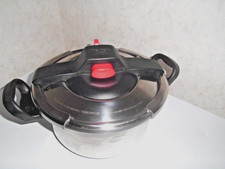 H Tefal Clipso Druckkochtopf, Edelstahl,  26 cm  6 L Alle Herdarten