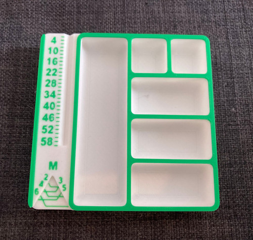 Schrauben sortierbox mit - sortierbox,