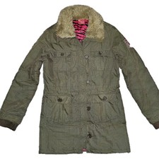 Roxy grüner wattierter Parka