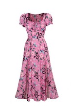 Hell bunny mittellanges kleid - hell,