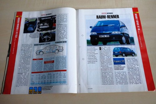 Mot 1993 renault espace - 03/1993,