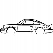 Wandbild Porsche 911 Turbo 964