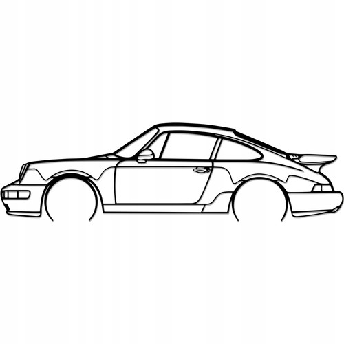 Wandbild porsche 911 - porsche, turbo