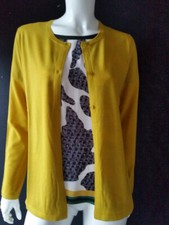 LUISA CERANO Strickjacke curry