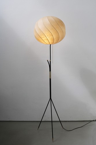Cocoon stehleuchte lampe - stehleuchte, 60s