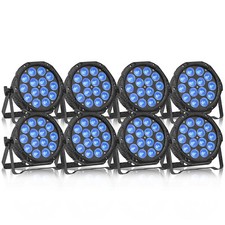 8x Wasserdicht IP65 LED Par
