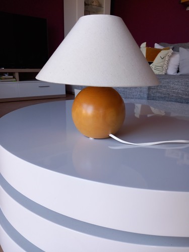 Tischlampe textil und - tischlampe,,