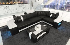 Ledersofa Ledercouch Ecksofa