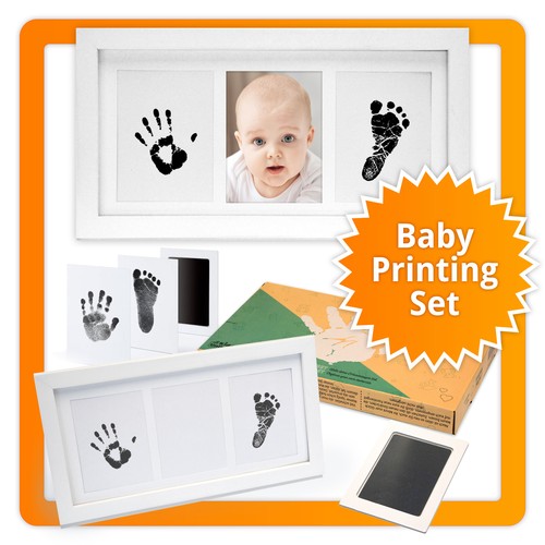 Baby abdruckset bilderrahmen - abdruckset,