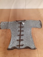 Mytholon David offenes Kettenhemd Stahl Blank Larp Mittelalter #12242