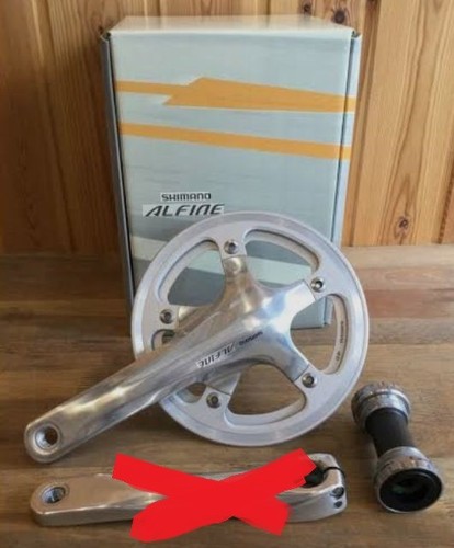 Shimano alfine s501 - shimano, kurbel