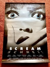 Scream Kinoplakat Poster A1, Wes Craven, Neve Campbell, David Arquette, Cox