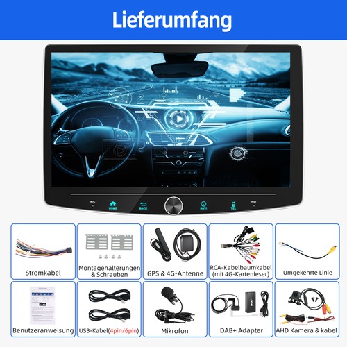 Dab 128g kern 4g android - dab+, 6+128g
