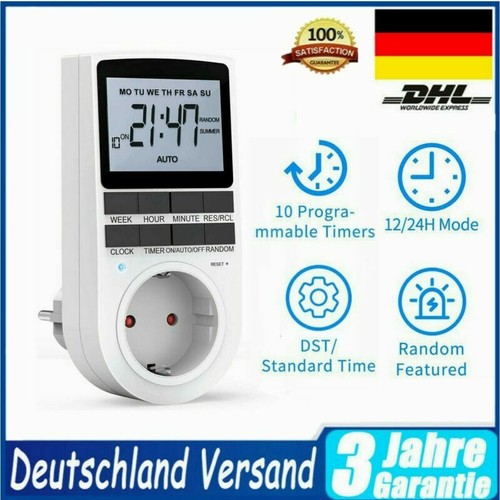 Zeitschaltuhr steckdose timer - steckdose,