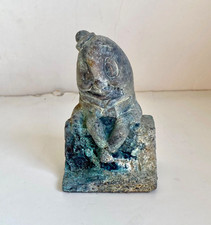 Vintage Cast Metal Humpty