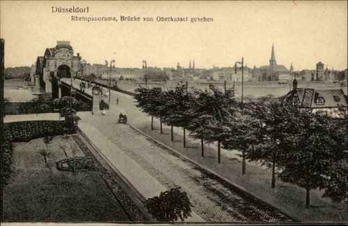 Düsseldorf postkarte 1910 - dÜsseldorf,
