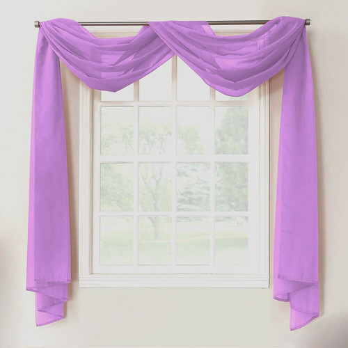 Window dressing flieder schal - window,
