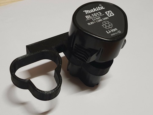 Doppel akku wandhalter - 2x, für