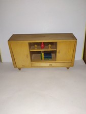 Alter Schrank-ca 1950-Wohnzimmer-Puppenstube-Puppenhaus-ca 1:12