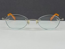 Eschenbach Brille Titan Damen Herren silber orange oval Brendel 8648 randlos