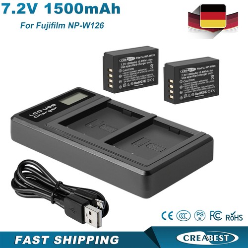 2pcs w126 akku ladegerät - 2pcs, np-w126