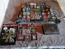 Metal Kutte / Iron Maiden Kutte / Box  Eddie's archive / weitere Patches