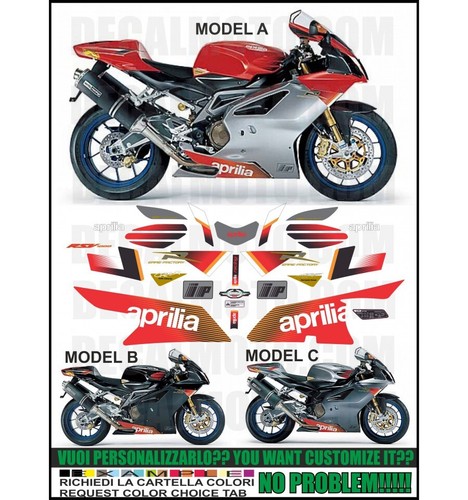 Aufkleber rsv 1000 2004 - aufkleber,