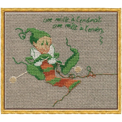Nimue kreuzstich set - kreuzstich,