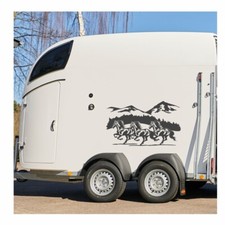 Mustang Pferd Aufkleber 60 x