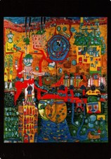 Kunstkarte Hundertwasser "Das