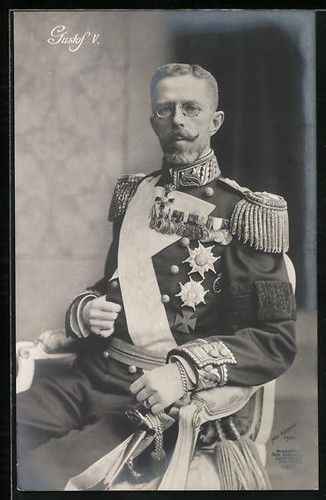 König gustaf von schweden - könig,