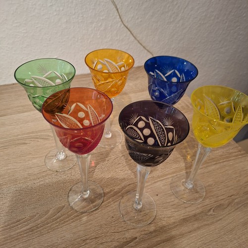 6er set weingläser aus - set,