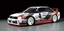 RC Bausatz Tamiya Audi 90 quattro TT-02 1:10 mit Allradantrieb und Lackierung