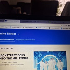 2x Backstreet Boys Tickets