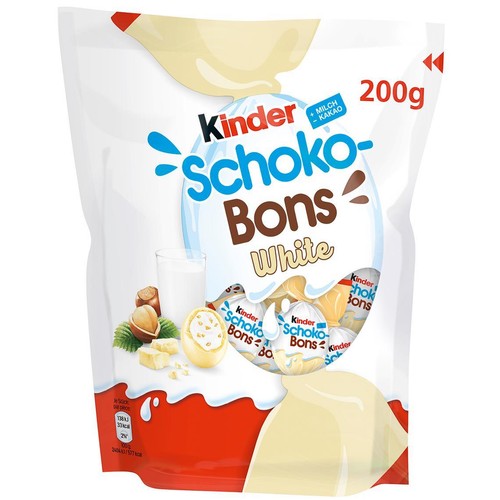 Kinder schoko bons - kinder, white