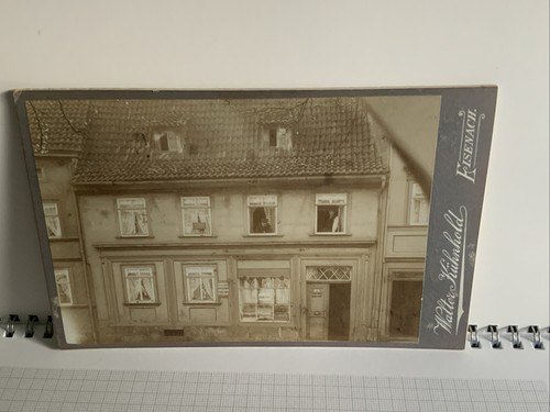 Cdv foto eisenach auguste - eisenach, -auguste
