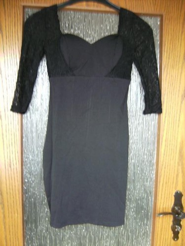 Schwarzes damen kleid - schwarzes,