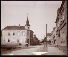 Ansicht Weinböhla, Ladengeschäft v. Flora Gerlach & Straßenansicht 