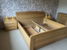 * Schlafzimmer Eiche teilmassiv Modell „Cortina“ von Wiemann *