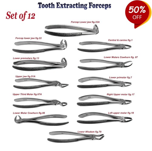 Set von dental zahn - set,
